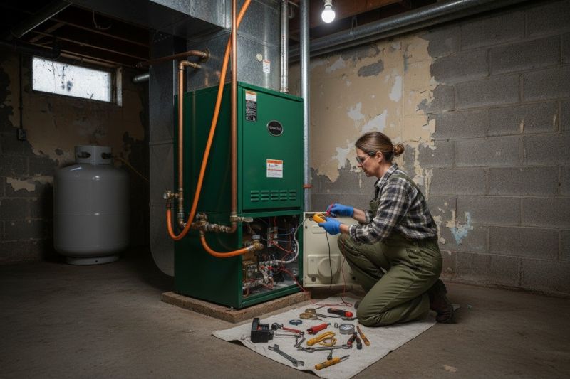 Local Heating System Replacement pros at work